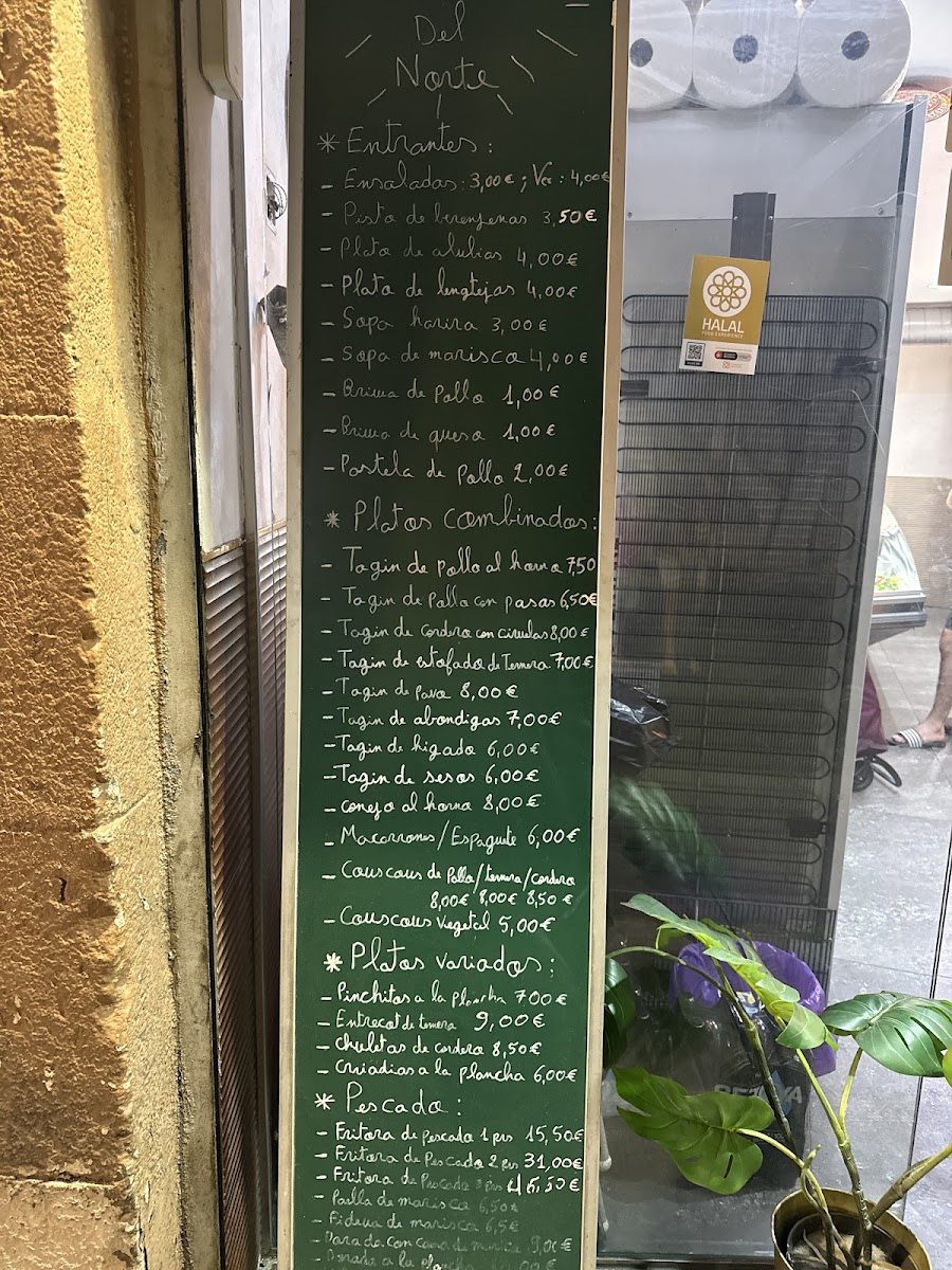 Menu L'estrella Del Nord-1